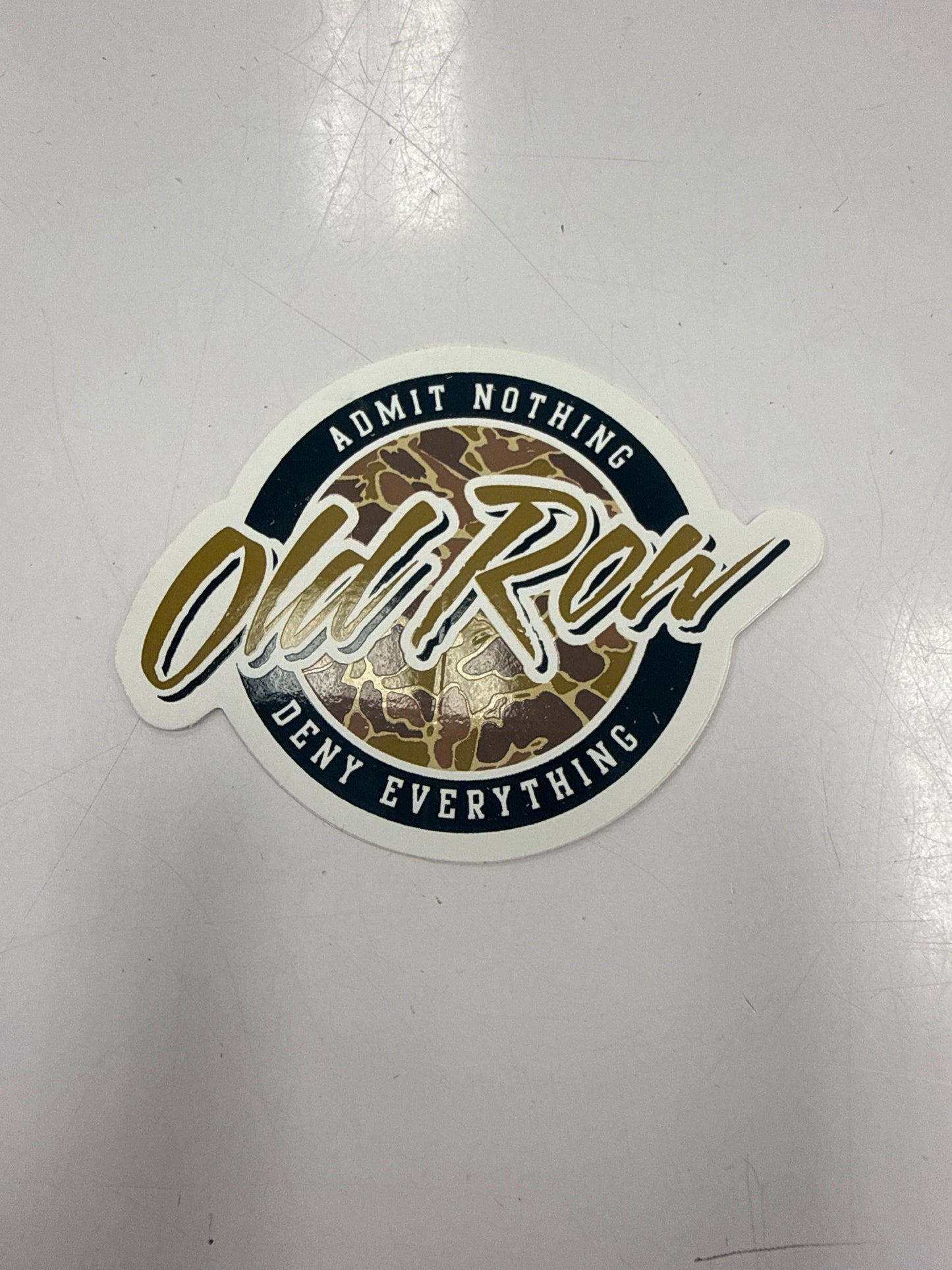 Old Row Sticker