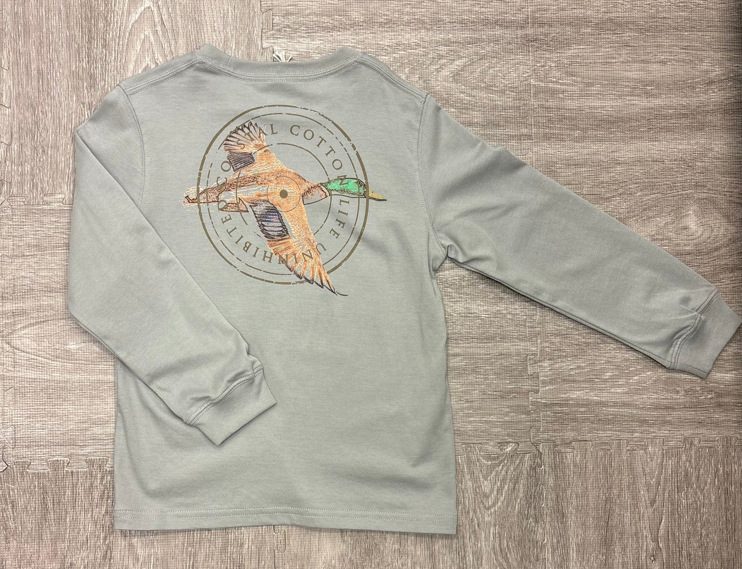 Coastal Cotton Youth Mallard LS Tee