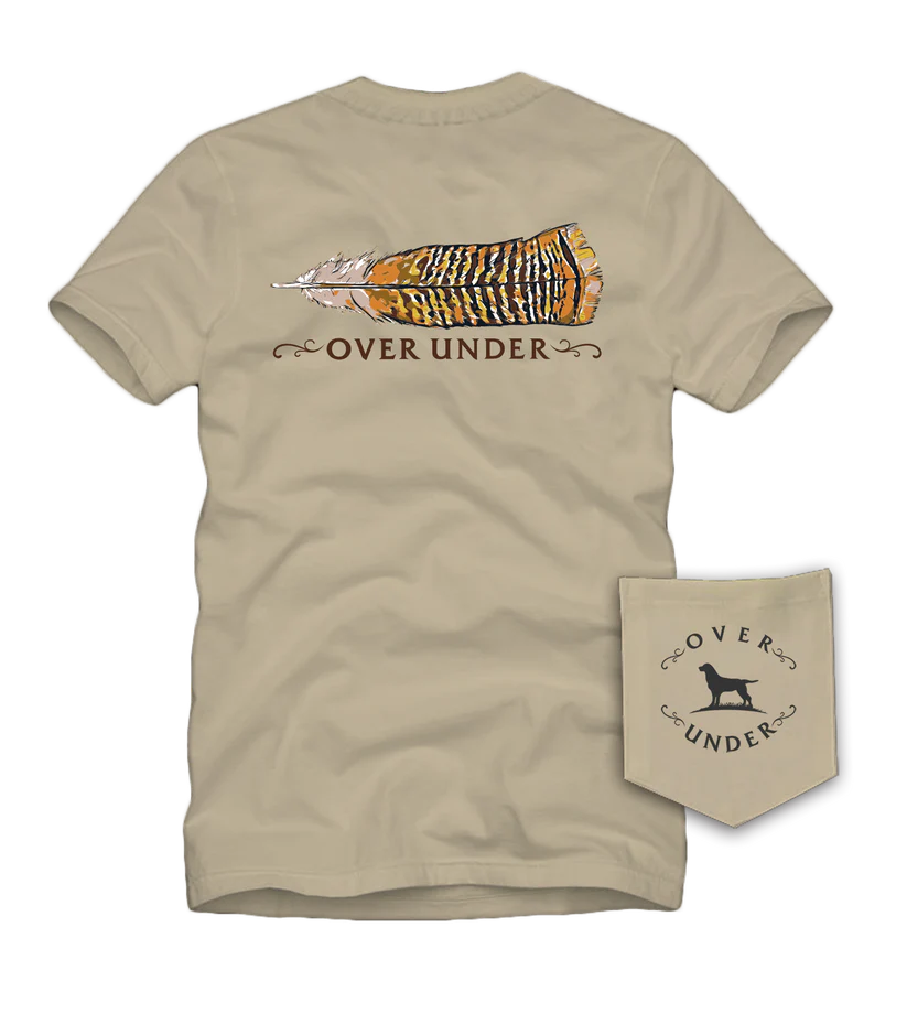 Over Under Final Feather T-shirt Khaki