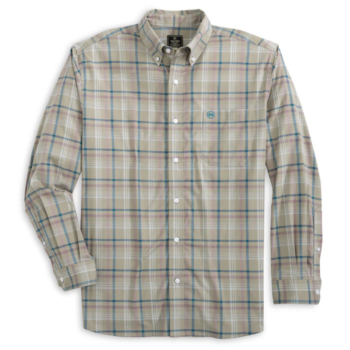 Heybo Whitfield Dress Shirt Vetiver