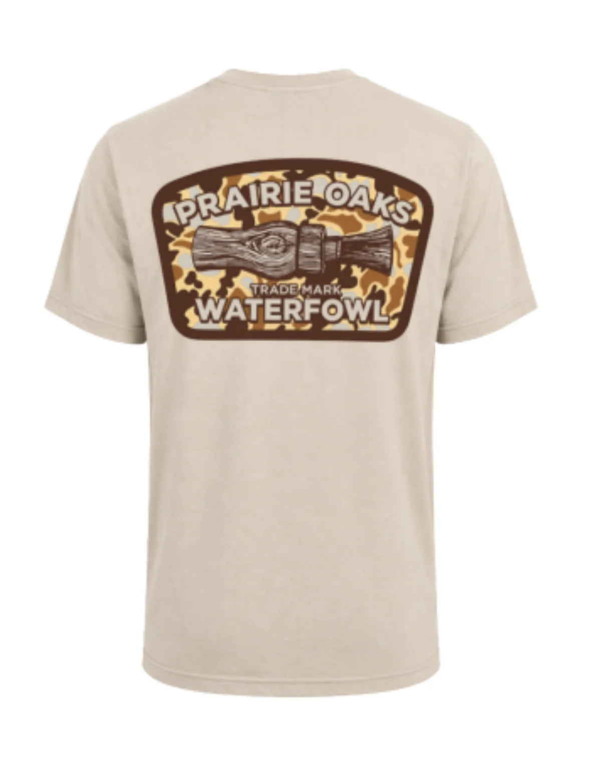 Prairie Oaks Camo Duck Call Youth Tee