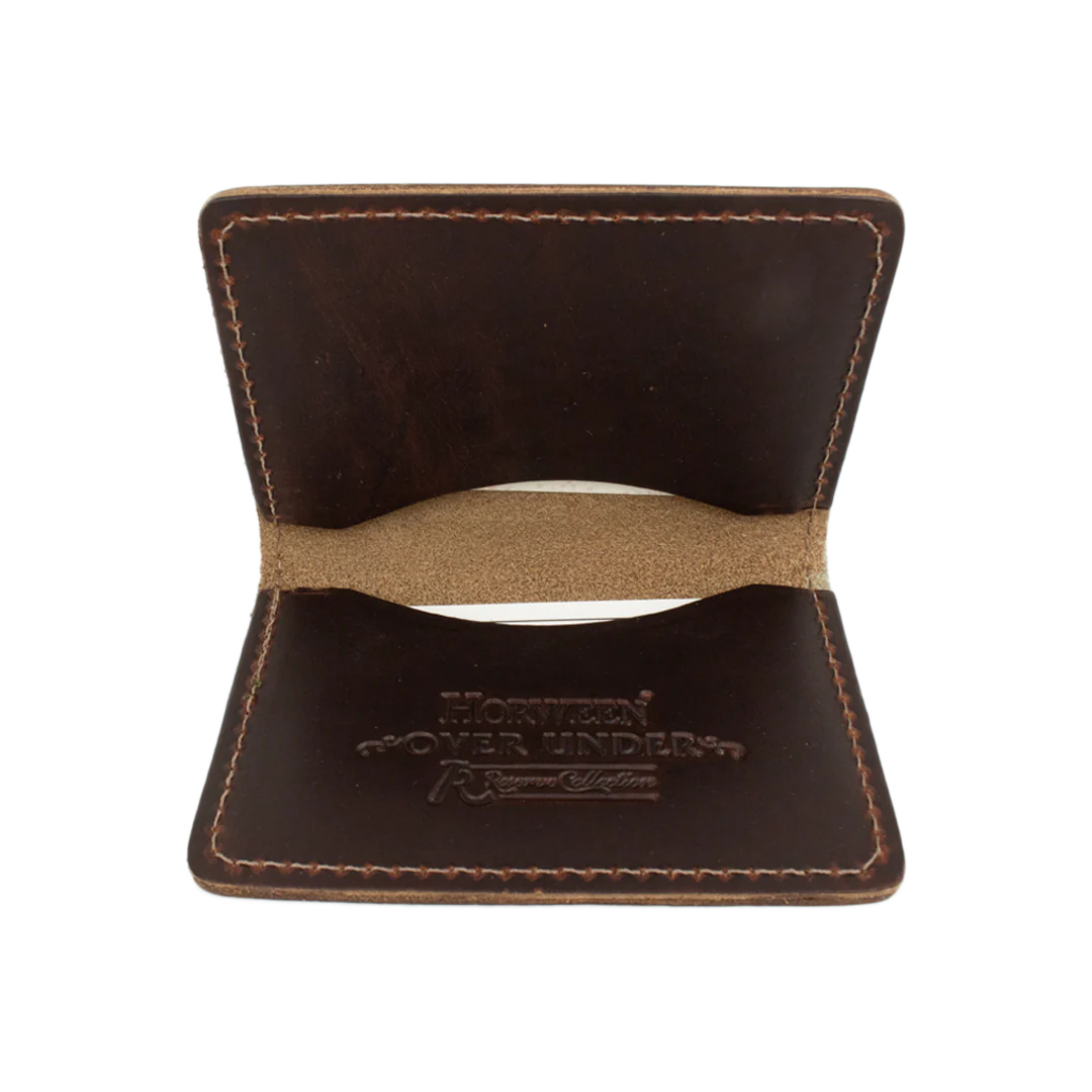 Over Under Horween Business Card Holder