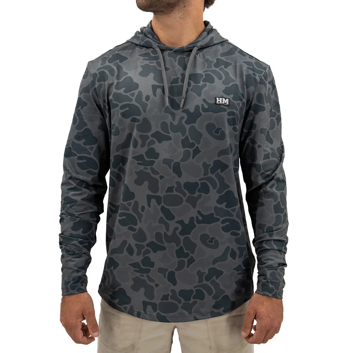 Hurricane Marsh Pursuit Hoodie Gunmetal Camo