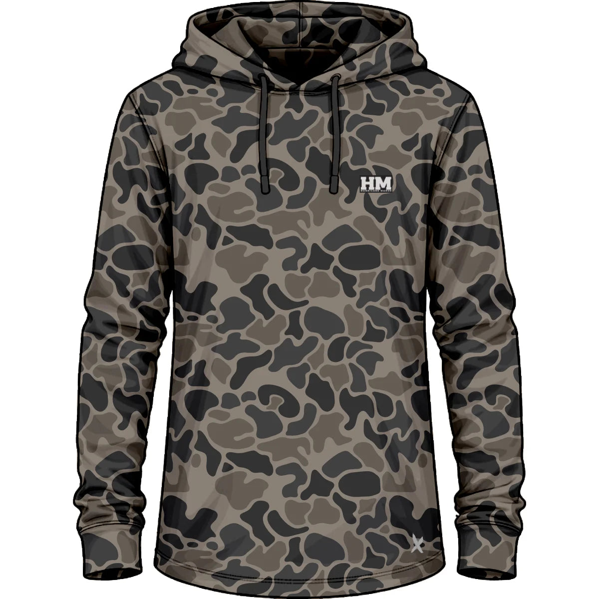 Youth Hurricane Marsh the Cache Camo Pursuit Performance Hoodie