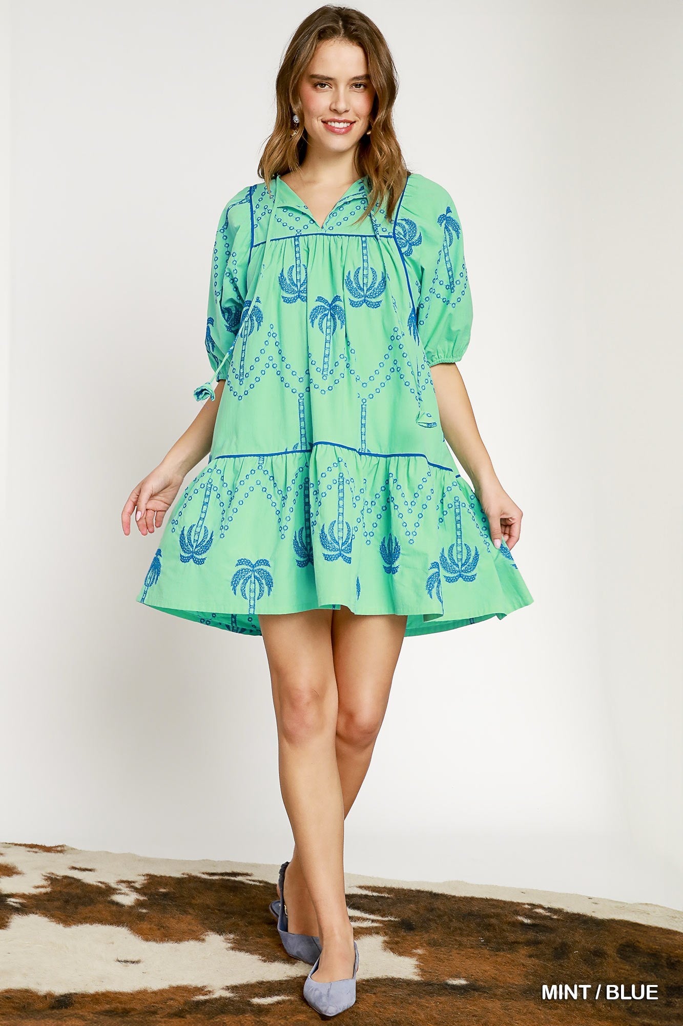 All I Could Want Green/Mint Dress by Umgee Cardinal Creek Spaniels All I Could Want Green/Mint Dress by Umgee Cardinal Creek Spaniels