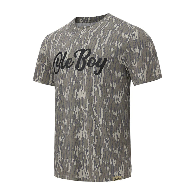 Ole Boy Bottomland Camo Performance SS Tee
