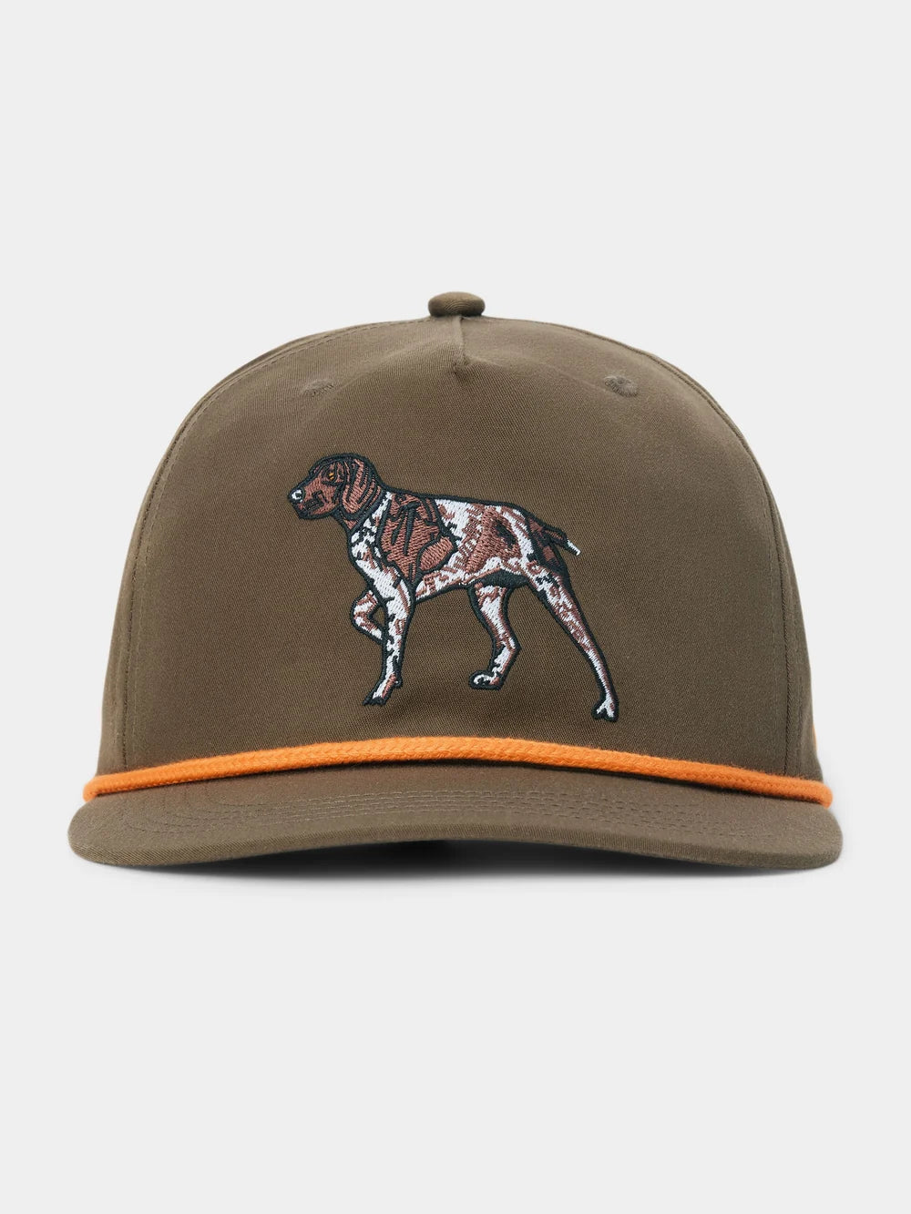Duck Camp Grandpa Hat Pointer in Pin Oak