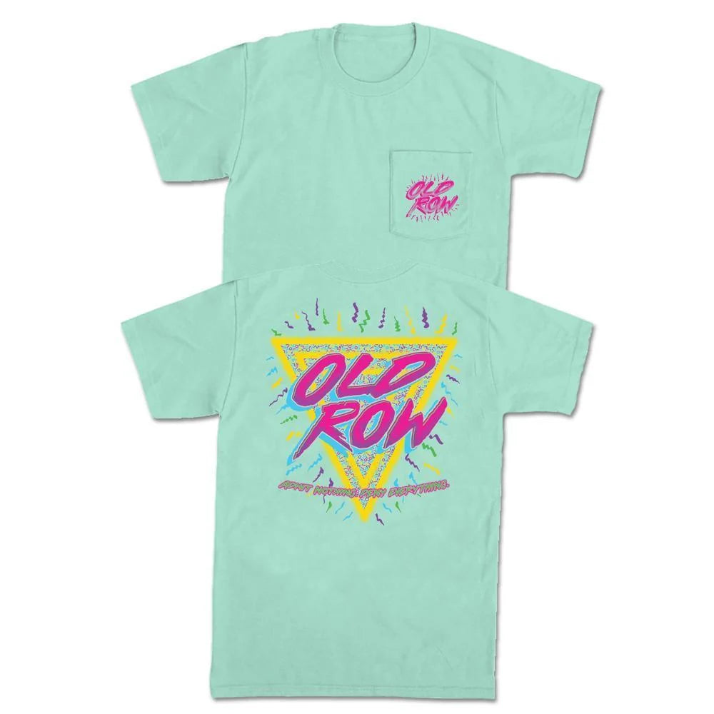 Old Row Retro Triangle 2.0 Pocket Tee