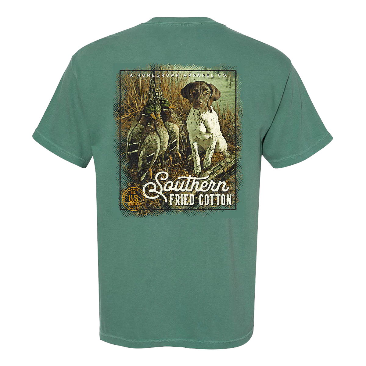 Southern Fried Cotton Juniper T-shirt