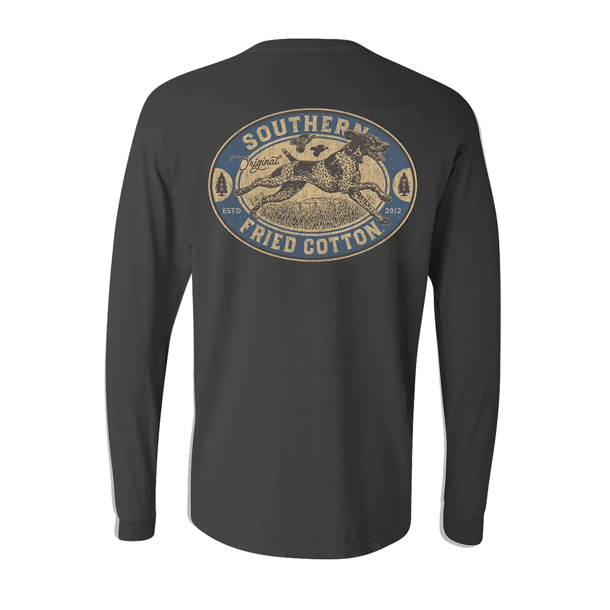 Southern Fried Cotton On the Hunt LS Tee in Pepper