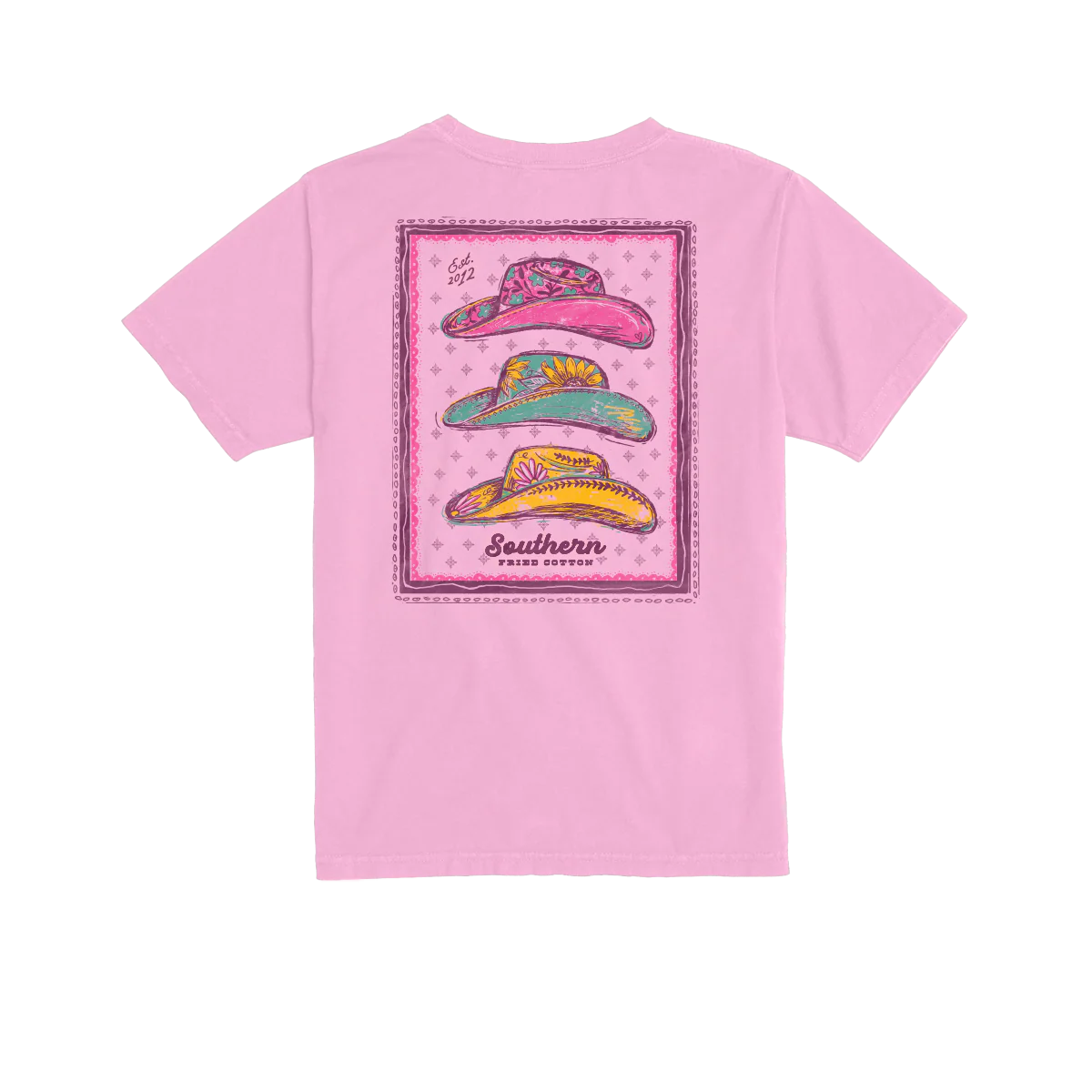Southern Fried Cotton Giddy Up Cowboy Youth T-shirt