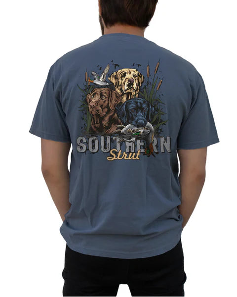 Southern Strut Lab Trio Blue Jean Color Tee