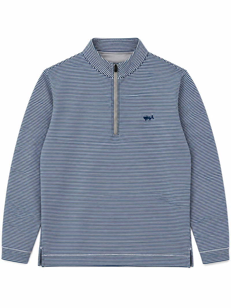 Coastal Cotton Baltic Stripe Quarter Zip
