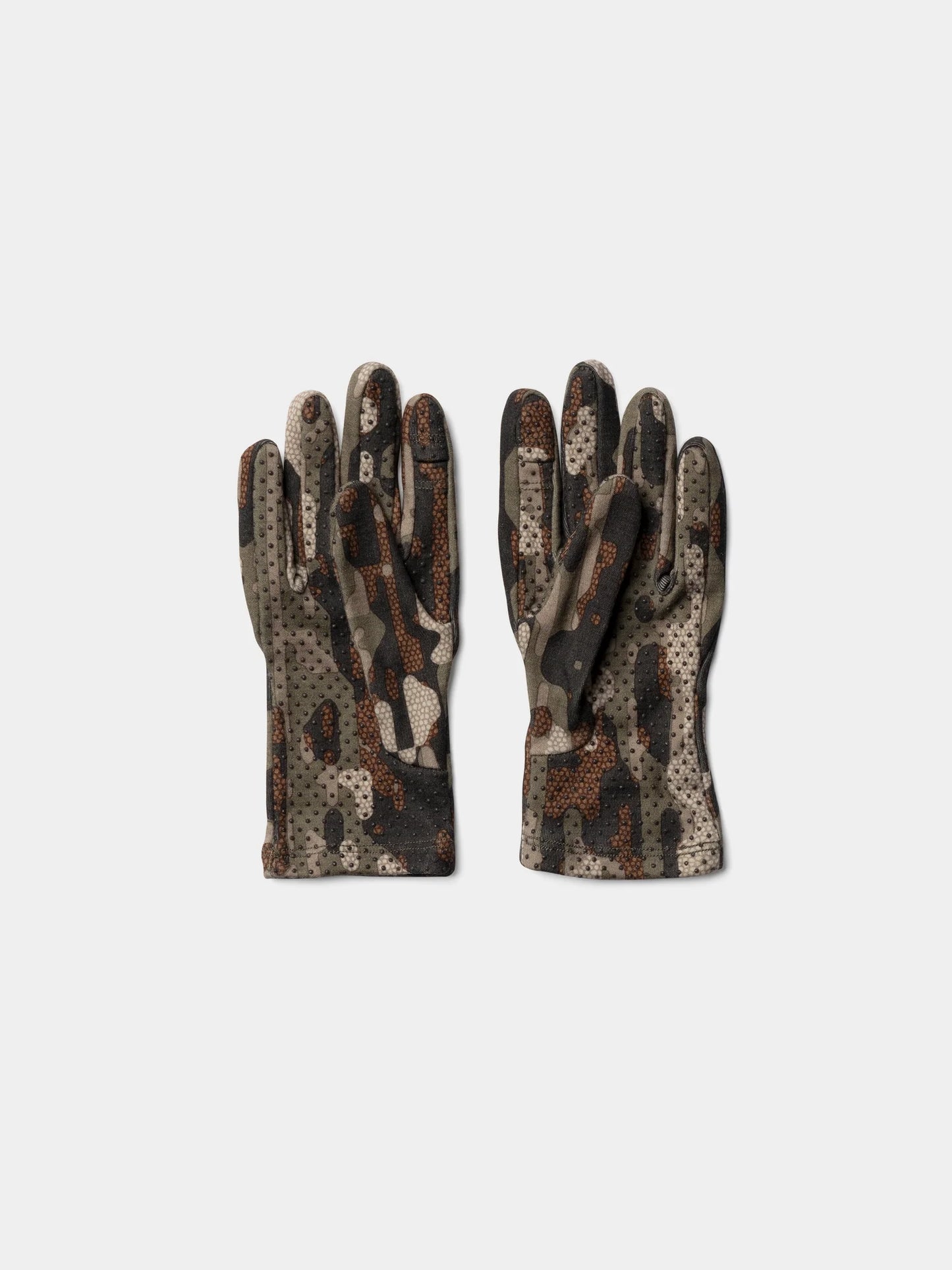Duck Camp Woodland Concealment Gloves