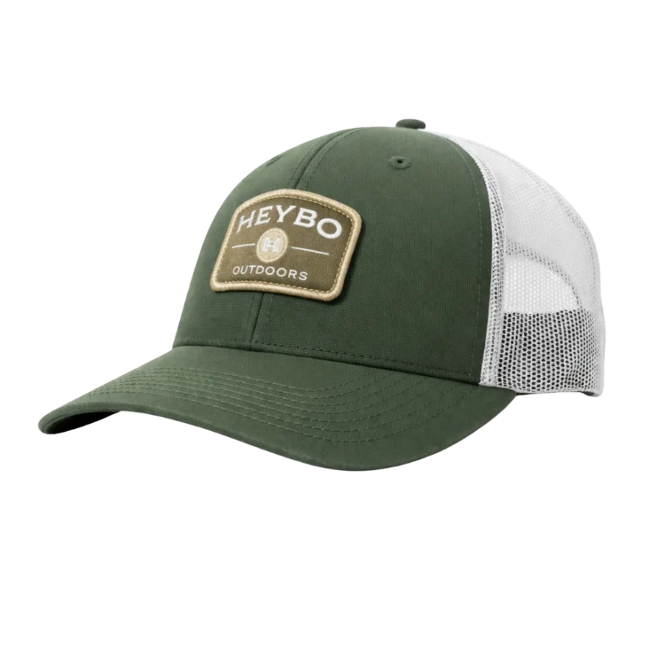 Heybo Icon Patch Trucker Hat Olive