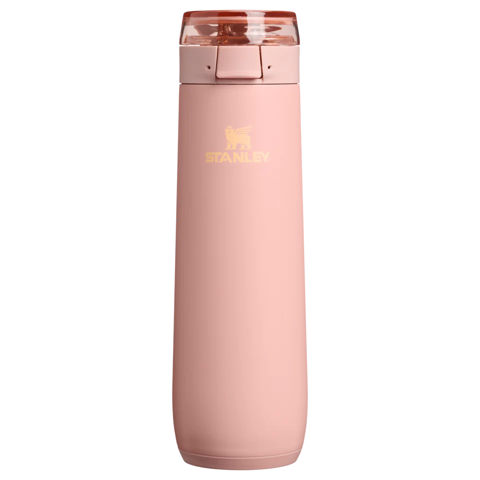 Stanley Flowstate Spring Bottle Peach Rose 20oz