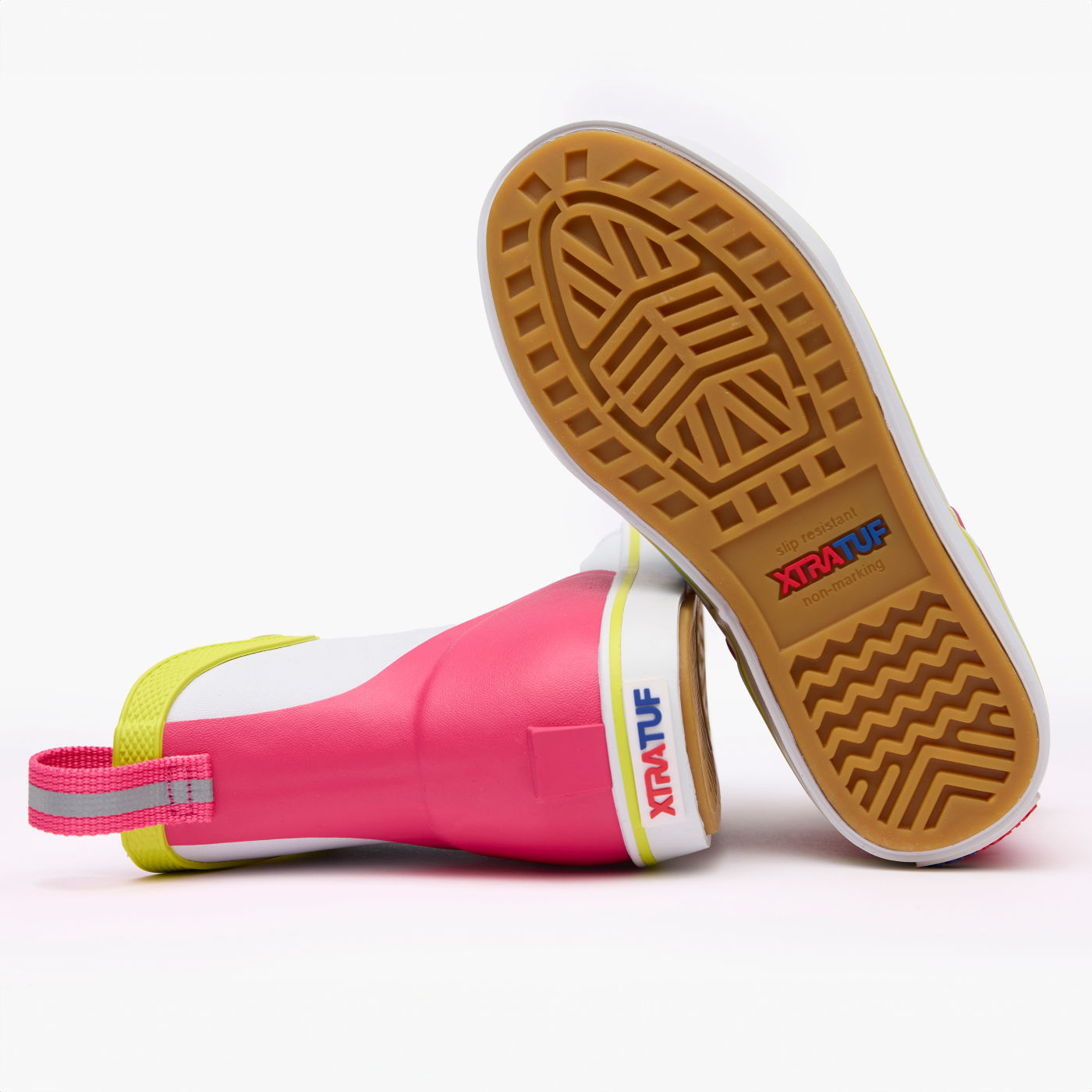 Xtratuf White Multi Pink Boots for Girls