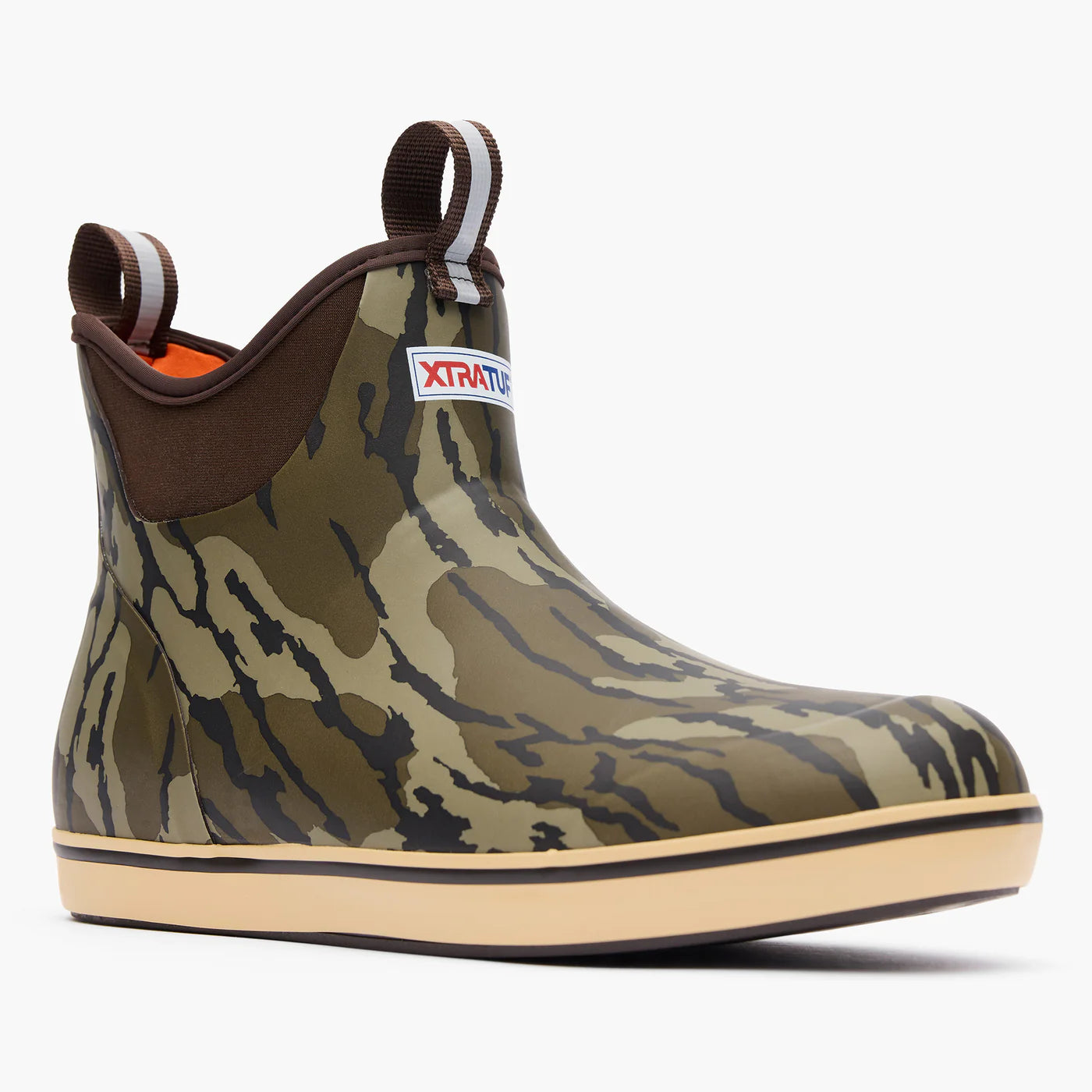 XTRATUF Men's Ankle Deck Mossy Oak Bottomland Boots