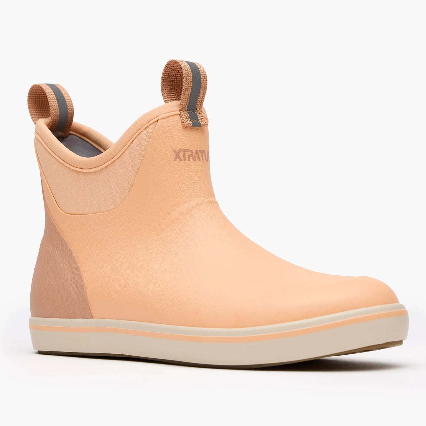 XTRATUF Women's 6 in Ankle Deck Boot in Peach Fuzz