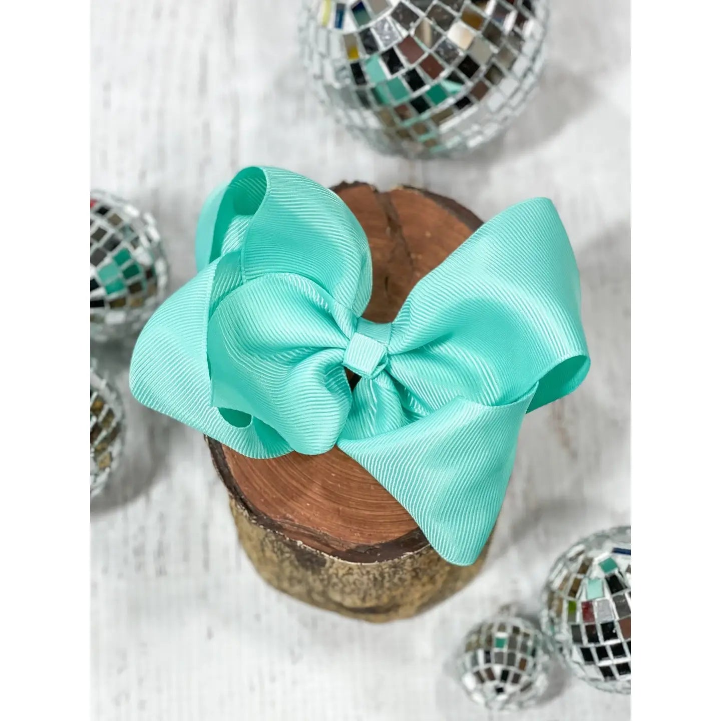 Aqua Classic Hair Bow 4.5