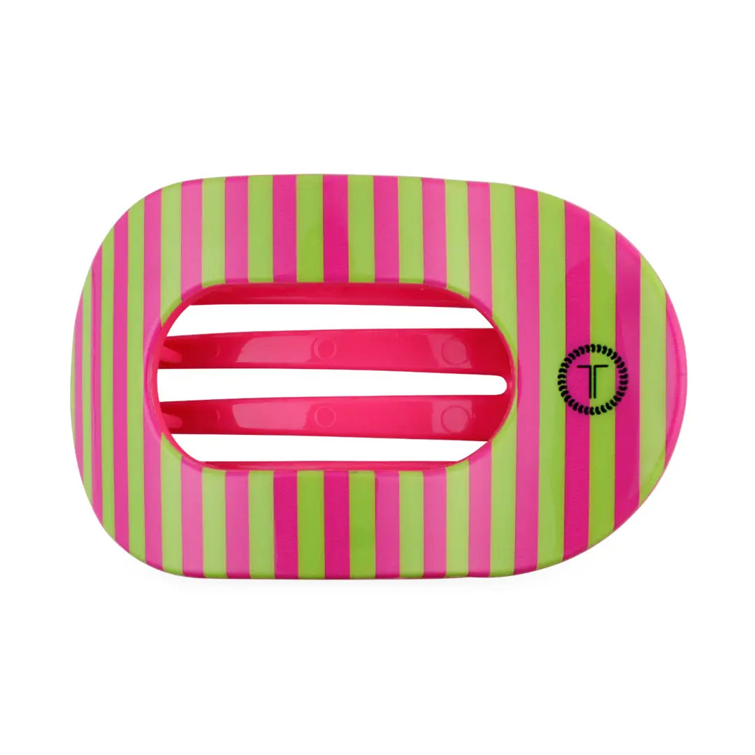 Teleties Summer Crush Medium Flat Round Hair Clip