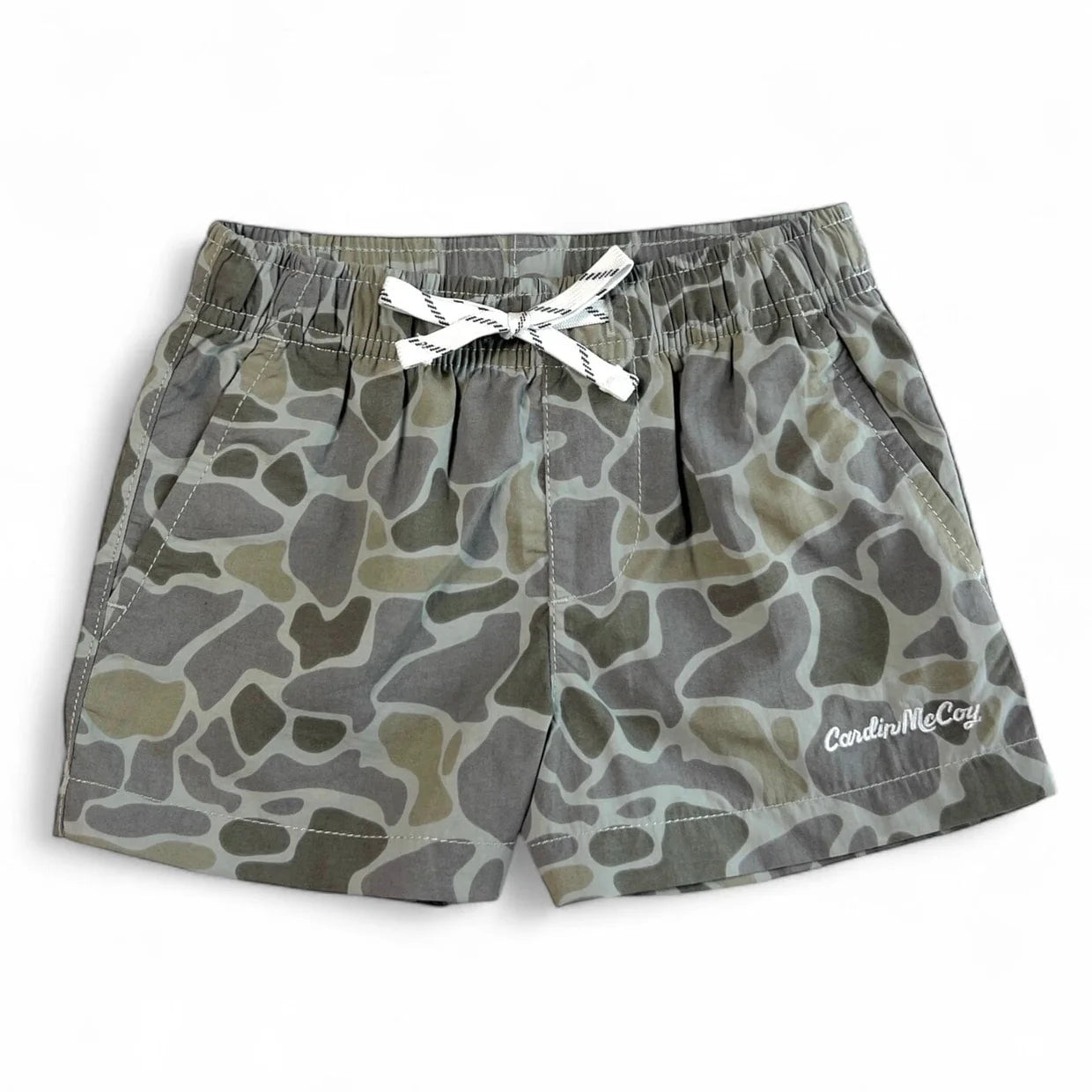 Cardin McCoy Gray Camo Performance Shorts