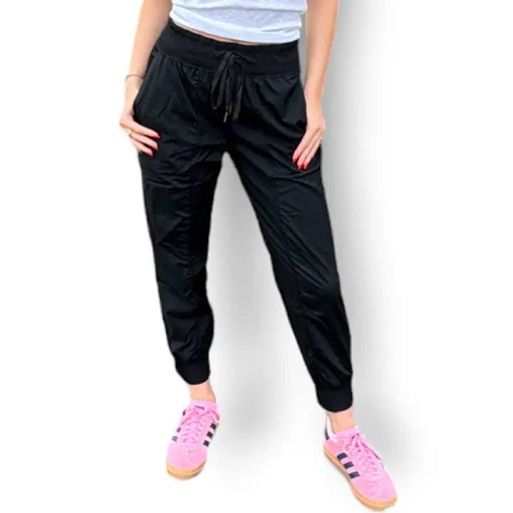 Lulu Mac Black Joggers