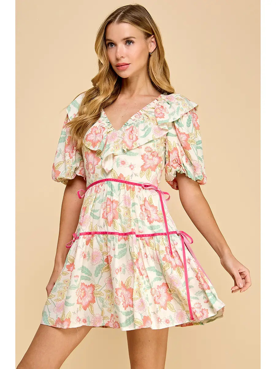 All in Floral Dress