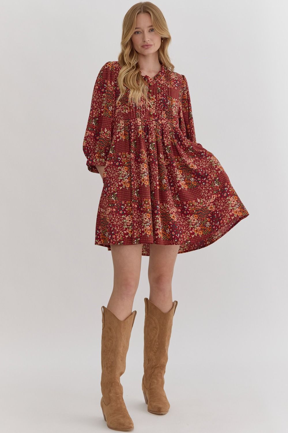 entro dresses Entro Floral Dress – Cardinal Creek Spaniels