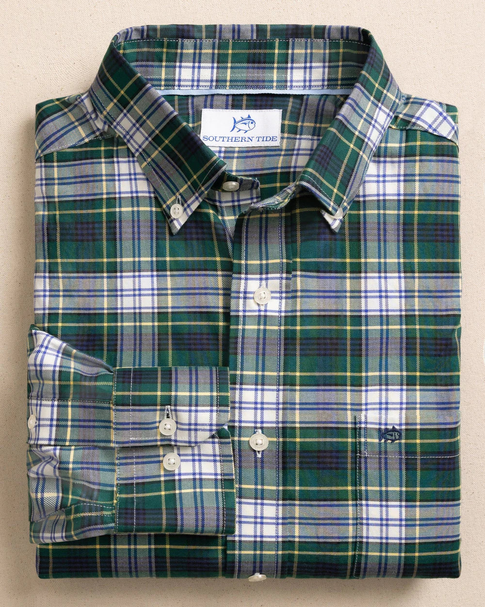 Southern Tide Gordon Tartan Skipjack Sport Shirt