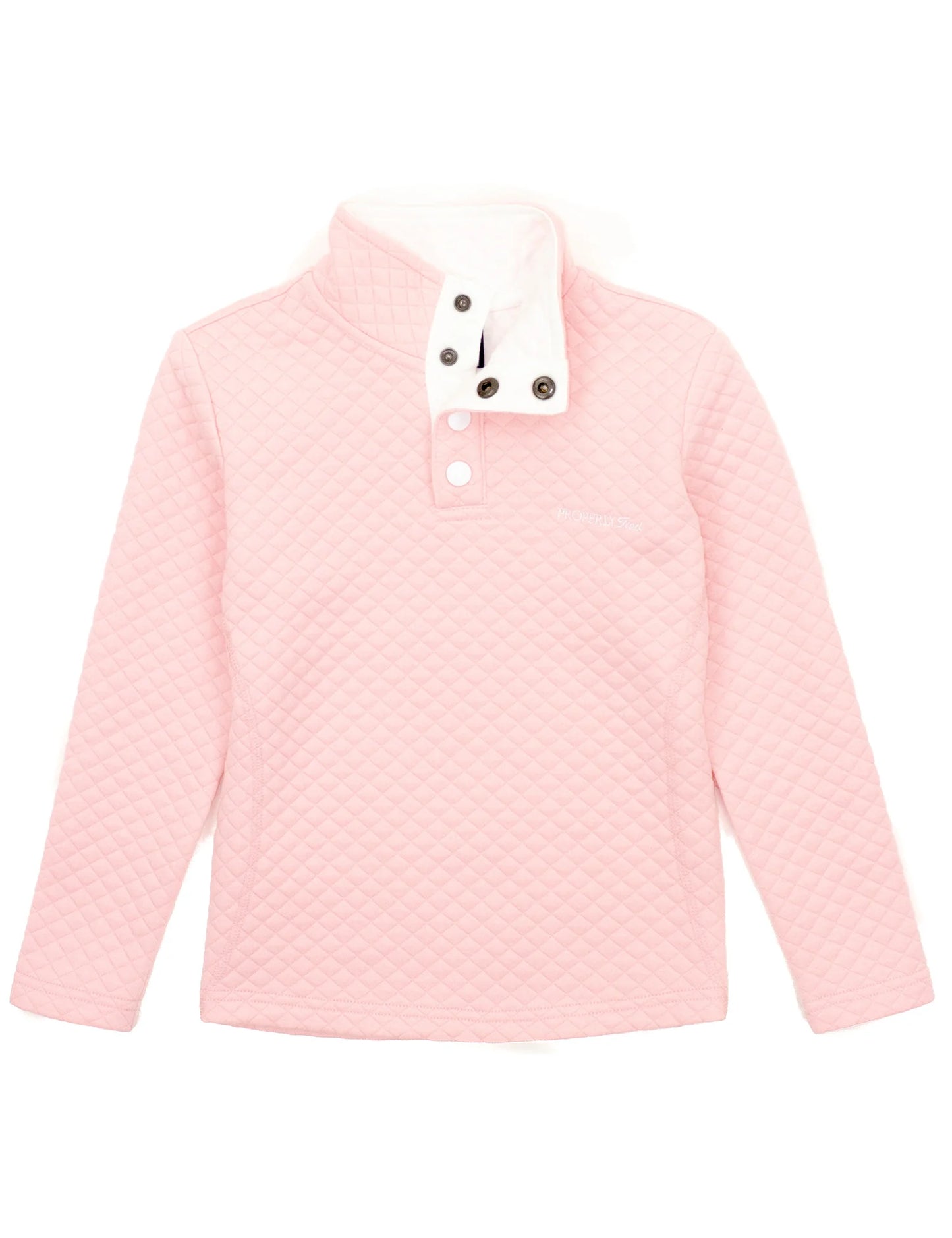 Properly Tied Social Pullover Light Pink