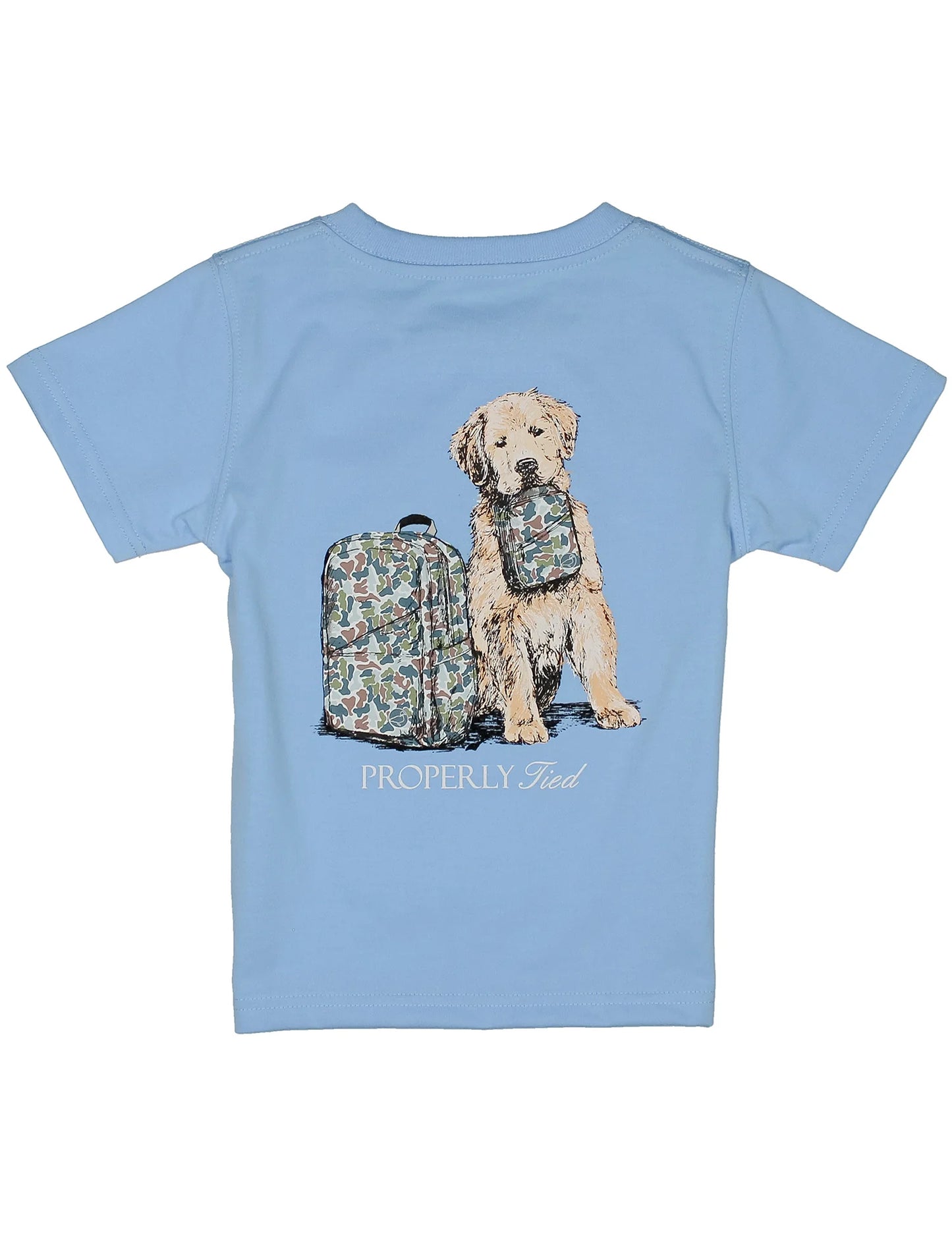 Properly Tied Study Buddy SS Light Blue T-shirt