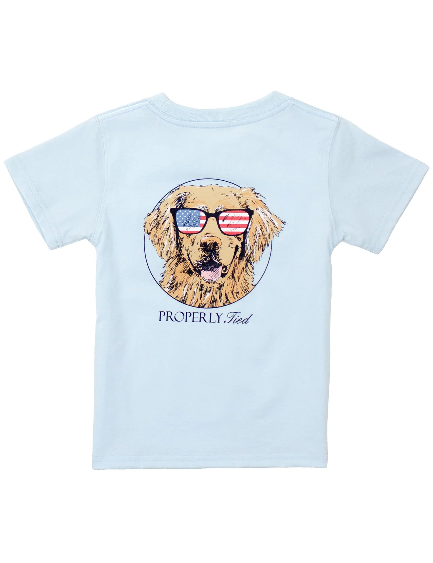 Properly Tied Patriot Dog SS