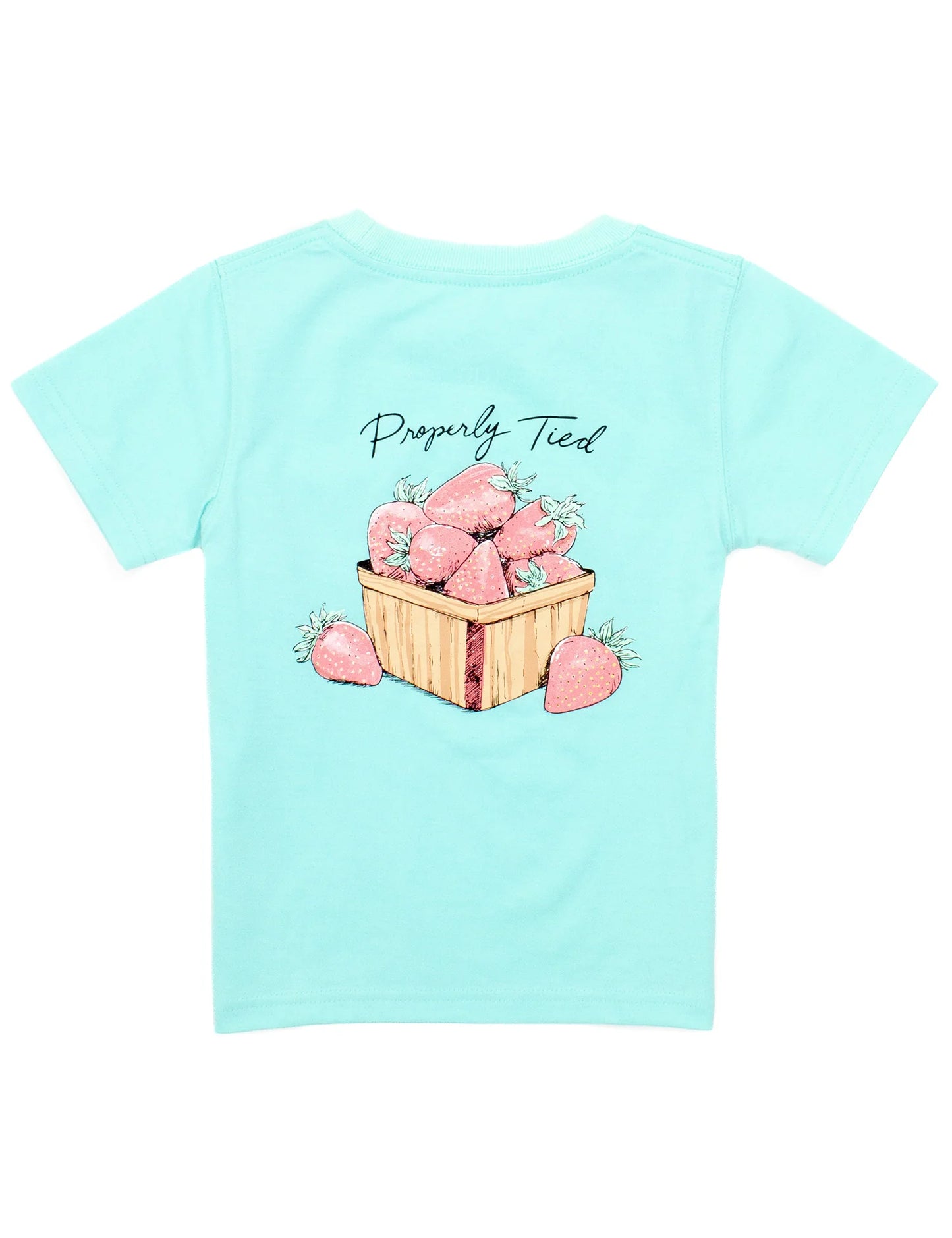 Properly Tied Strawberry Basket SS Tee