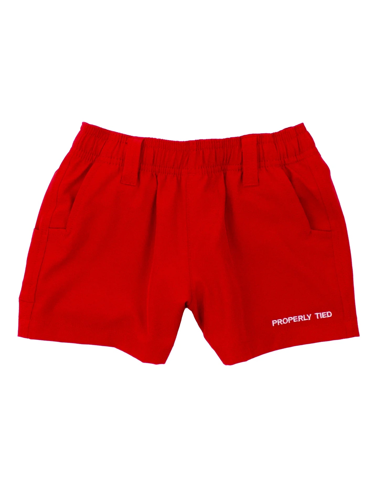 Properly Tied Pintail Red Shorts