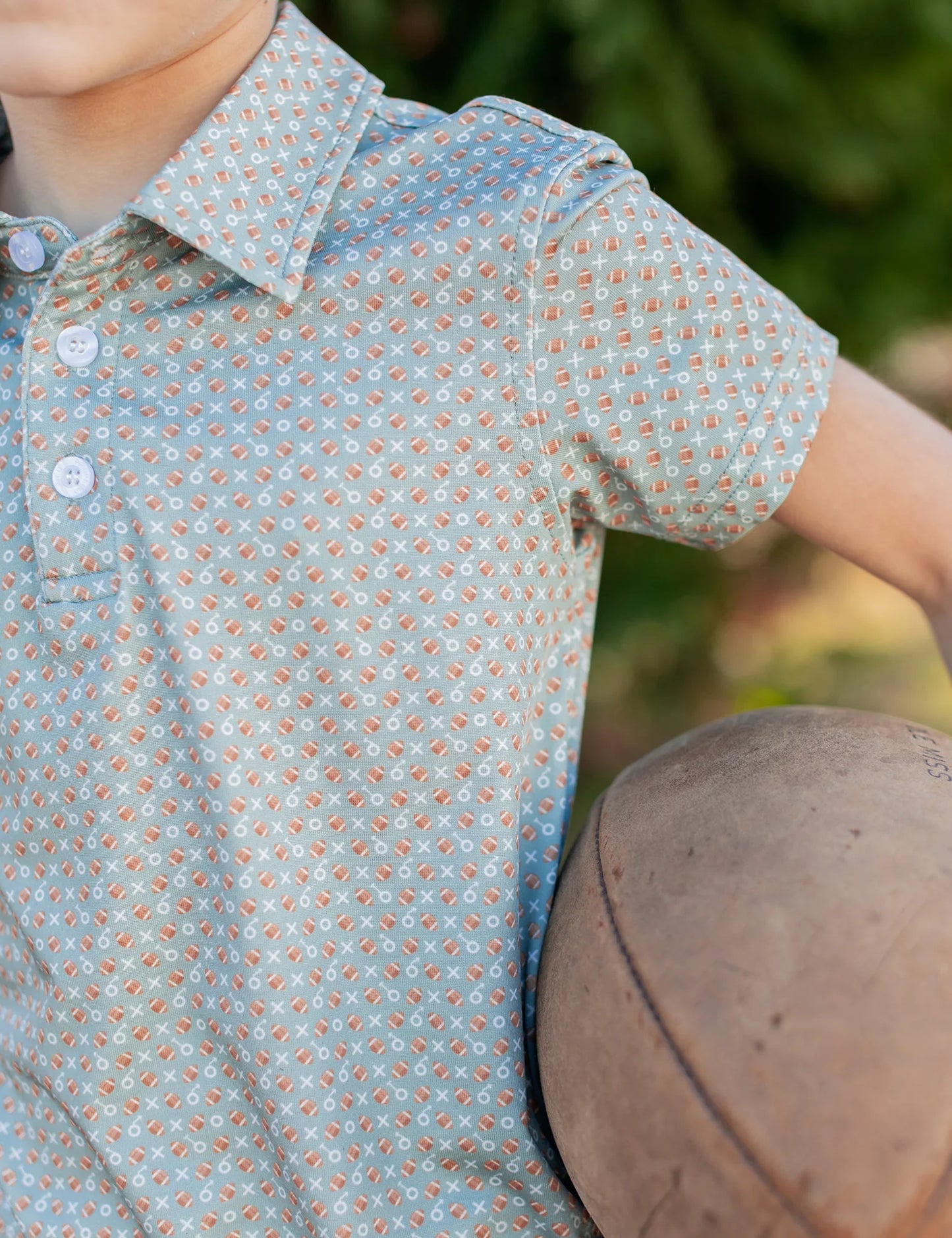Properly Tied Inlet Polo Touchdown