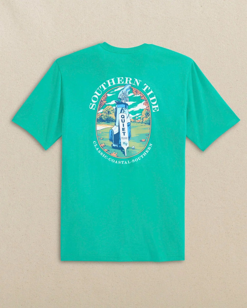 Southern Tide Quiet Please Tee