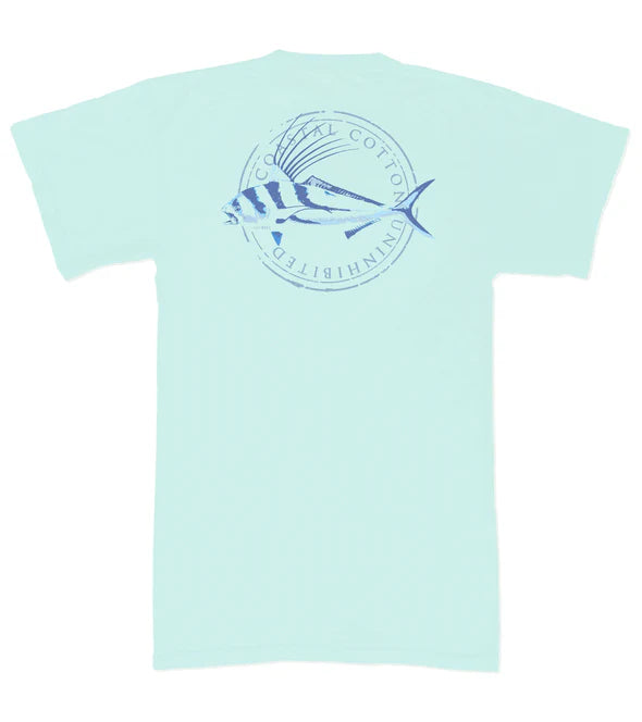 Coastal Cotton Rooster Fish SS Tee