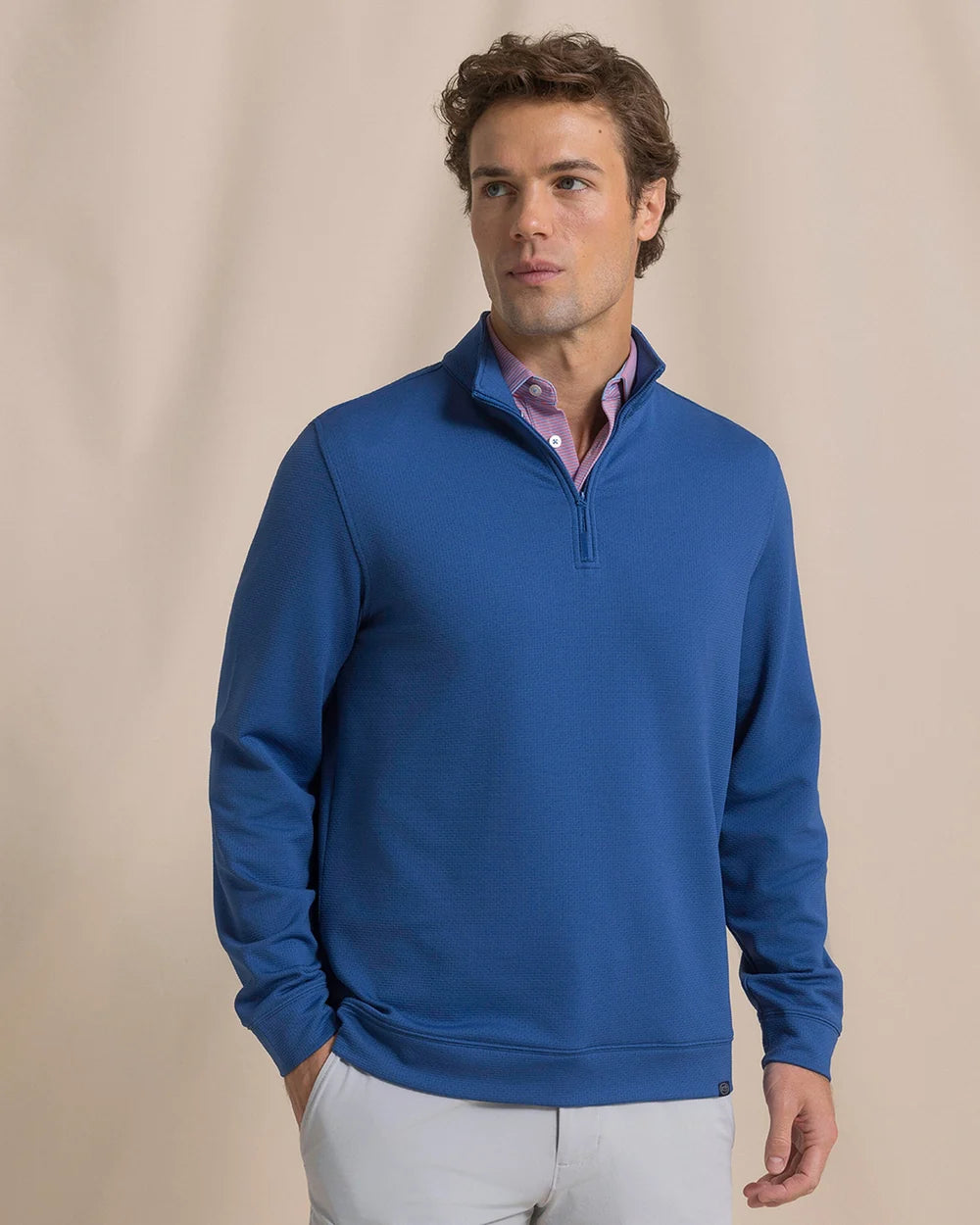 Southern Tide Schooner QZip Nautical Blue