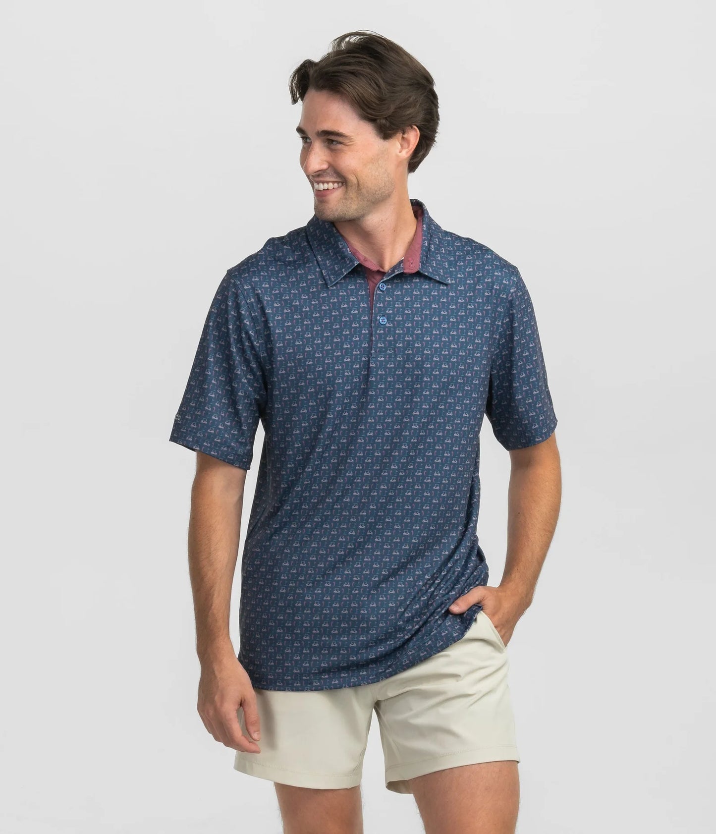 Southern Shirt Co Perfect Round Golf Polo