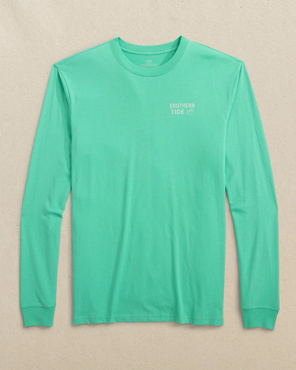 Southern Tide Golf Badge LS Tee