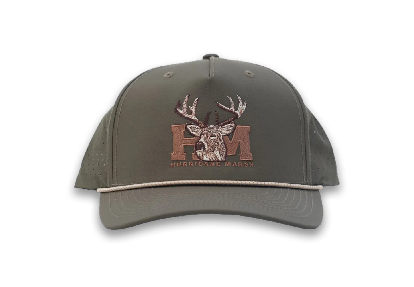 HM Trophy Buck Embroidered Richardson 355 Roper Hat