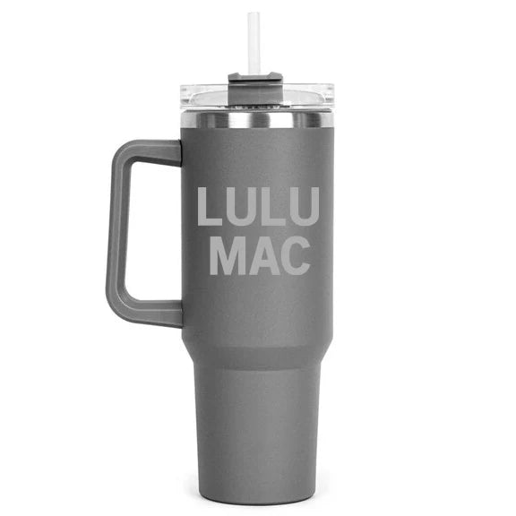 Lulu Mac Morgan Tumbler Grey