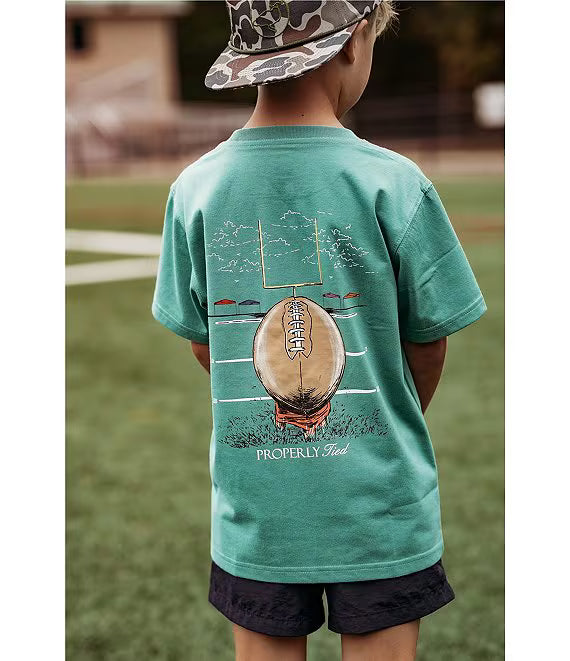 Properly Tied Field Goal SS T-shirt in Ivy