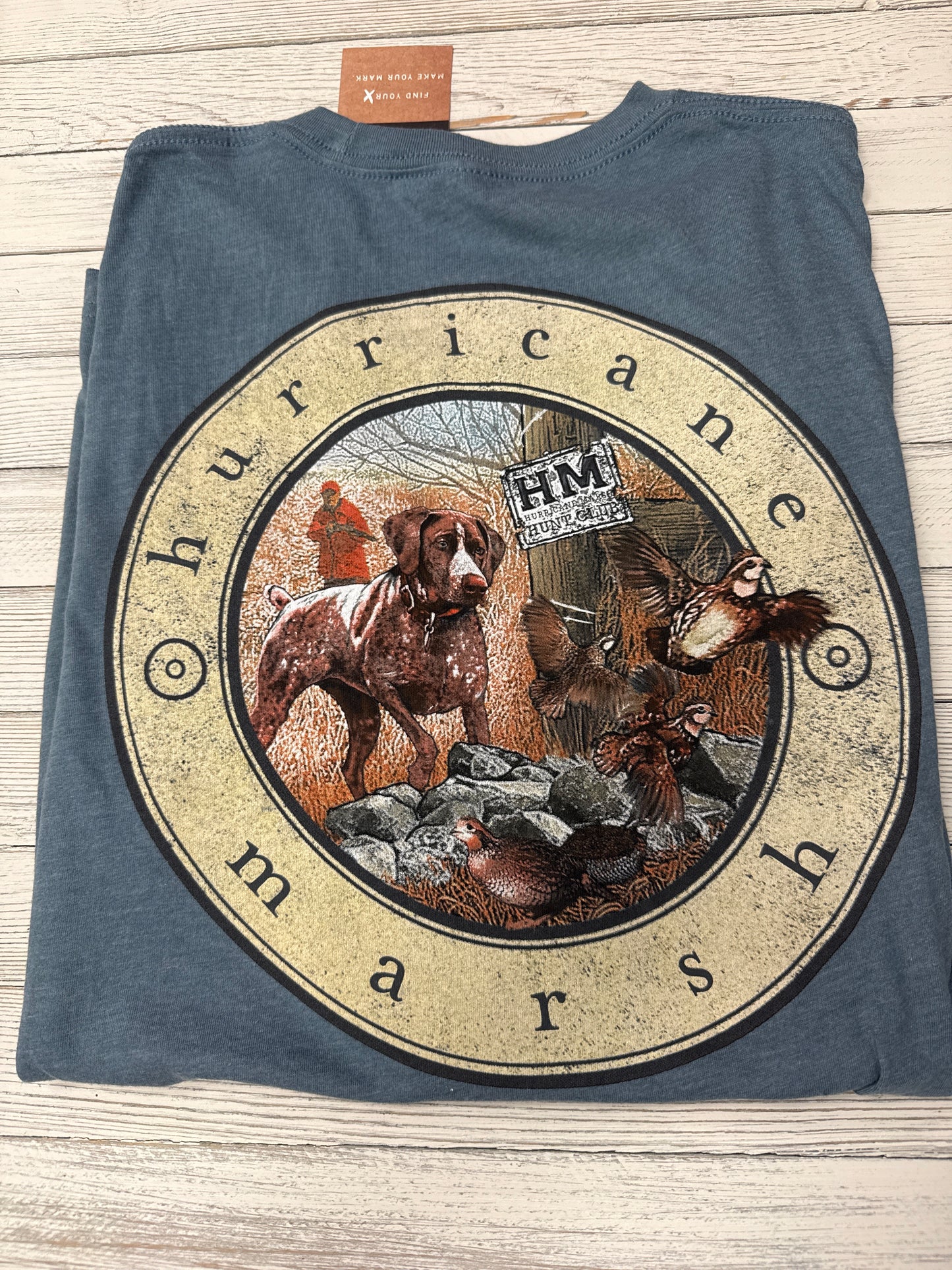 Hurricane Marsh German Short Hair T-shirt