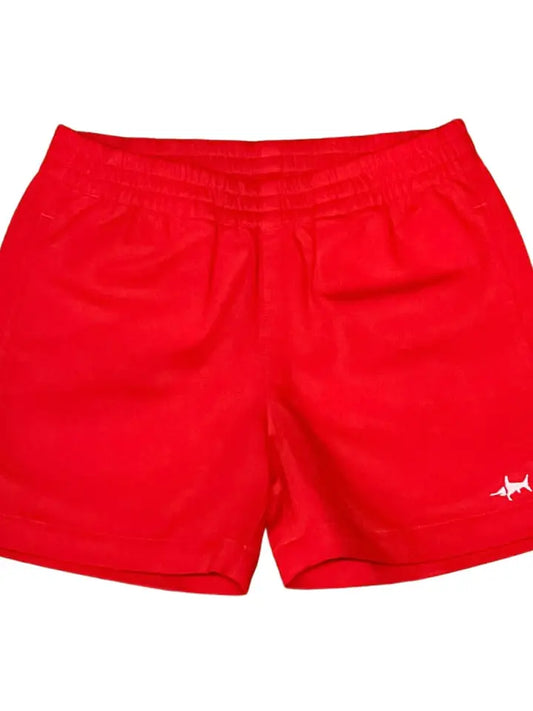 Saltwater Boys Red Naples Shorts
