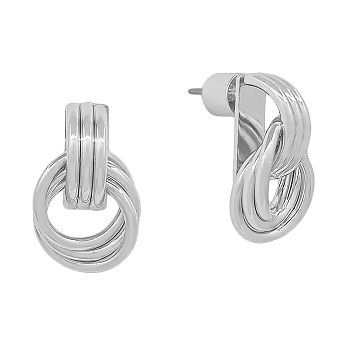 Silver Layer Earrings