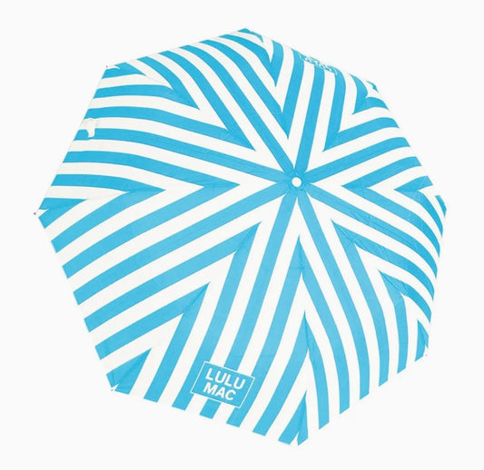 Lulu Mac Umbrella Blue Stripe