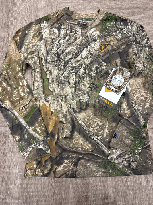 Youth Shield Fused Cotton RT APX LS Tee