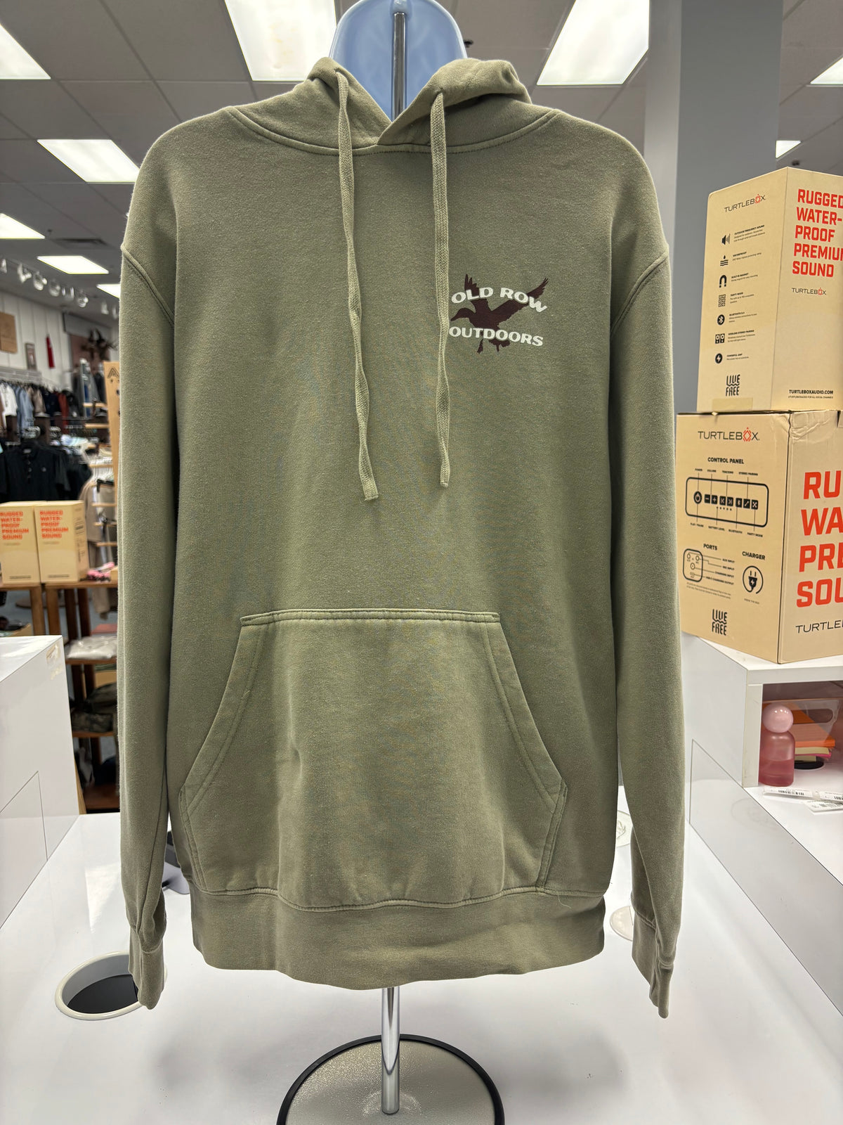 Old Row The Duck Call Hoodie Khaki